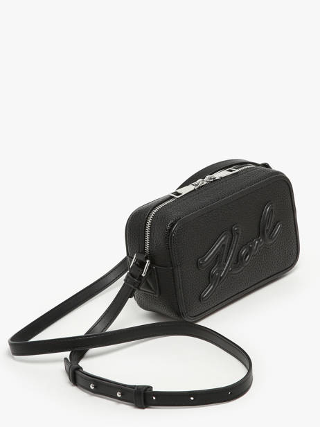 Cross Body Tas K Skuare Polyurethaan Karl lagerfeld Zwart k skuare 245W3094 ander zicht 2