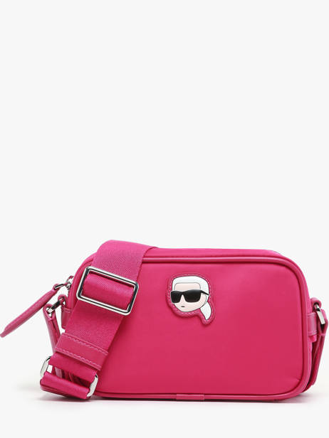 Cross Body Tas K Ikonik  2.0 Nylon Karl lagerfeld Roze k ikonic 2.0 230W3050