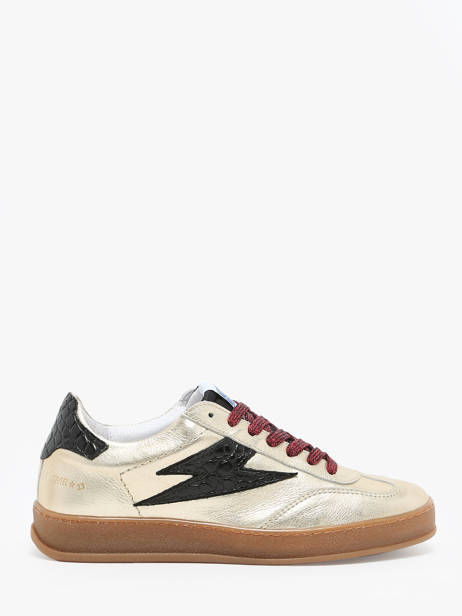 Sneakers Risy Uit Leder Semerdjian Goud women RISY178