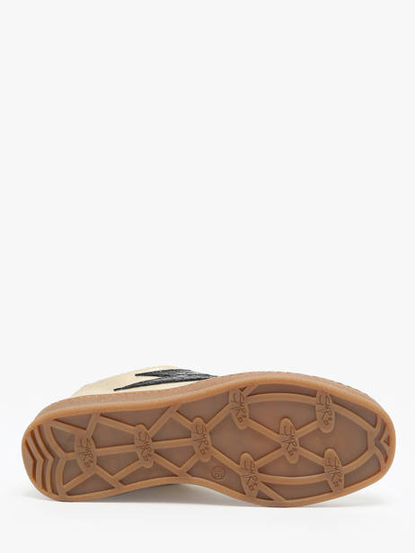 Sneakers Risy Uit Leder Semerdjian Goud women RISY178 ander zicht 5