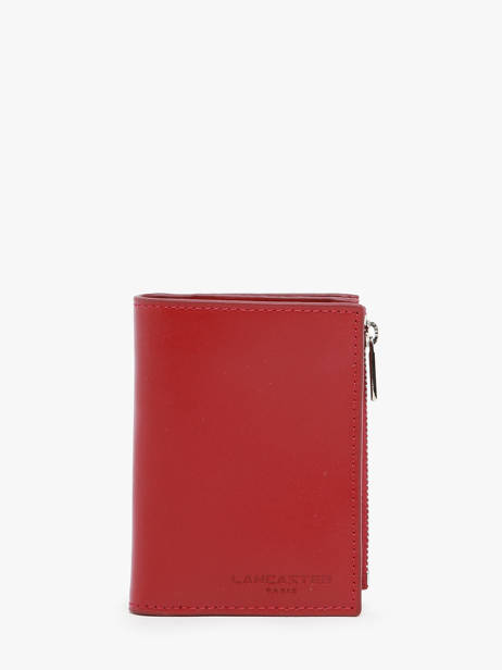 Portefeuille Leder Lancaster Rood paris pm 29