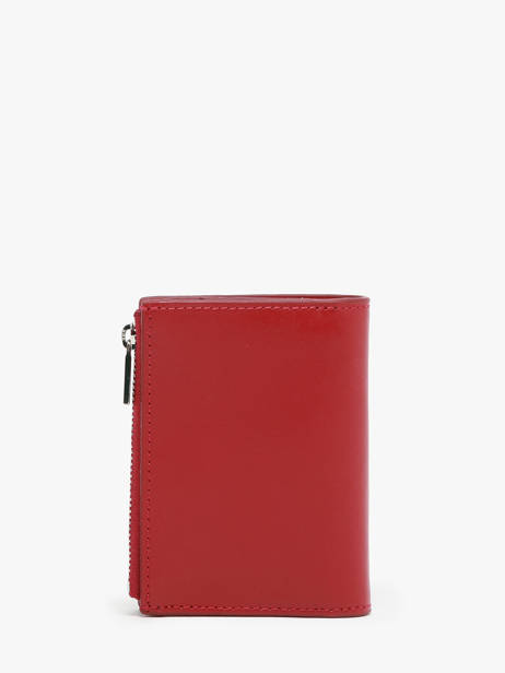 Portefeuille Leder Lancaster Rood paris pm 29 ander zicht 2