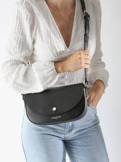 Cross Body Tas Bao Leder Lancaster Zwart bao 49 ander zicht 1