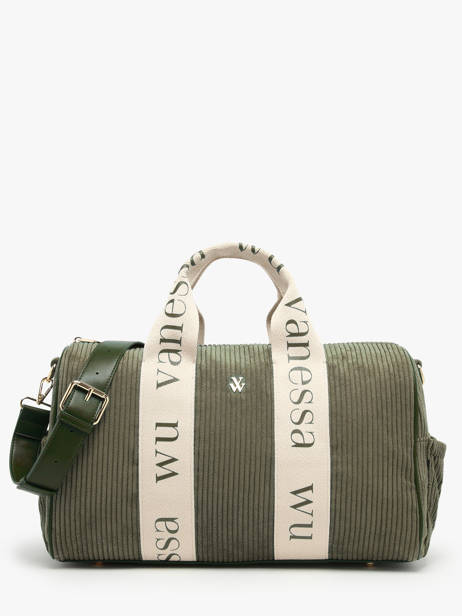 Schoudertas A4 Formaat Velours Vanessa wu Groen velours MA0085