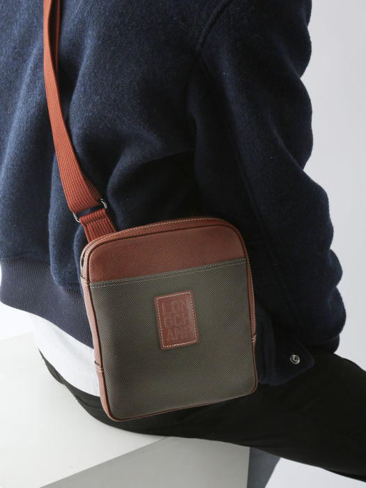 Longchamp Boxford Cross bodytas Groen