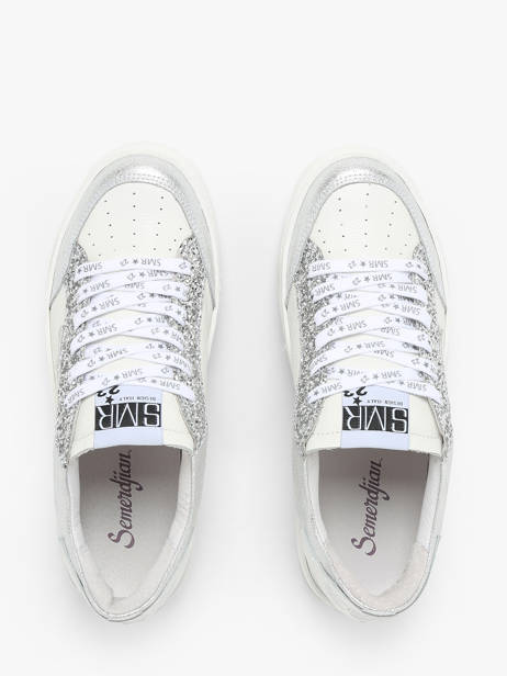 Sneakers Noubar Uit Leder Semerdjian Wit women NOUBA133 ander zicht 4