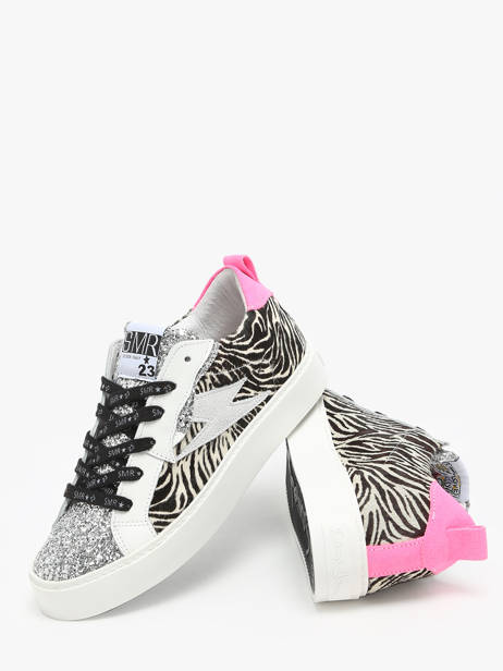 Sneakers Viken Uit Leder Semerdjian Veelkleurig women VIKEN705 ander zicht 3