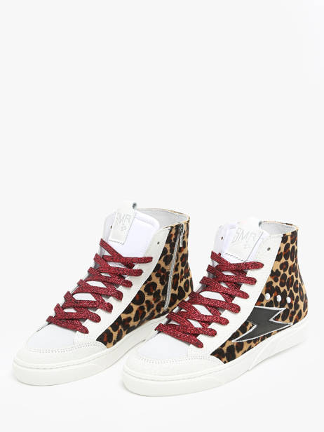 Sneakers Lorik Uit Leder Semerdjian Veelkleurig women LORIK332 ander zicht 2