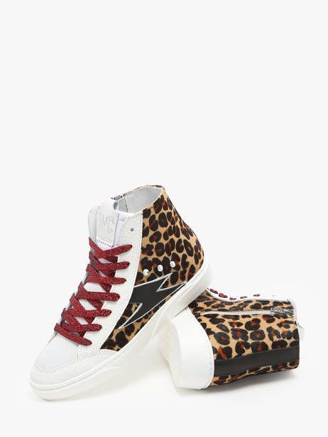 Sneakers Lorik Uit Leder Semerdjian Veelkleurig women LORIK332 ander zicht 3