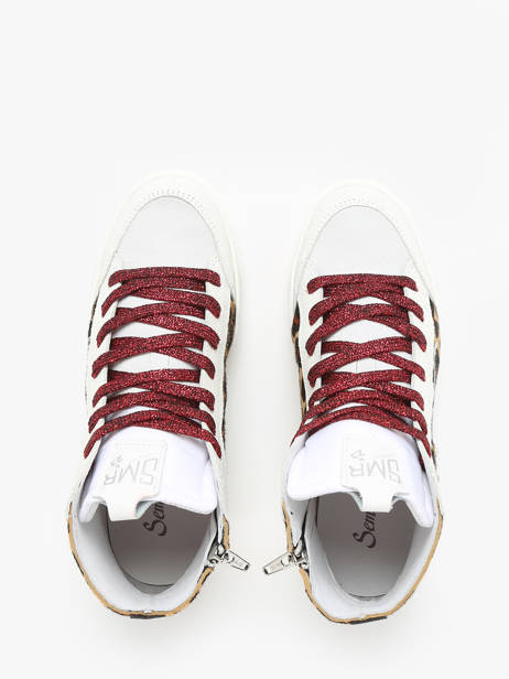 Sneakers Lorik Uit Leder Semerdjian Veelkleurig women LORIK332 ander zicht 4