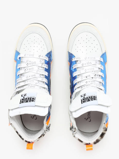 Sneakers Maral Uit Leder Semerdjian Veelkleurig women MARAL675 ander zicht 4