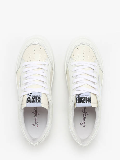 Sneakers Noubar Uit Leder Semerdjian Wit women NOUBA125 ander zicht 4