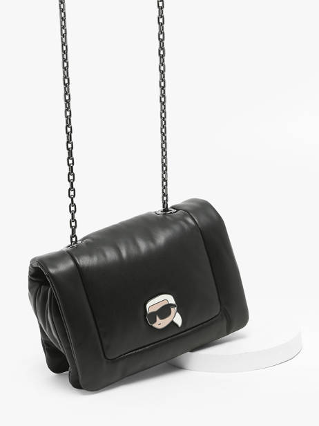 Cross Body Tas K Ikonic 2.0 Polyurethaan Karl lagerfeld Zwart k ikonic 2.0 245W3055 ander zicht 2