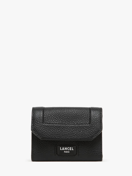 Mini Portefeuille Ninon Leder Lancel Zwart ninon A13179