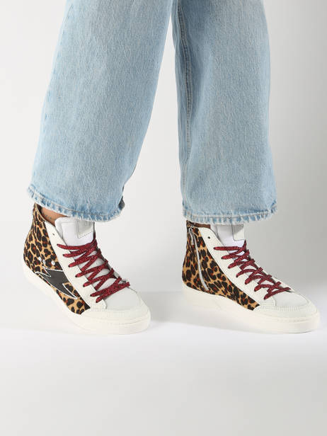 Sneakers Lorik Uit Leder Semerdjian Veelkleurig women LORIK332 ander zicht 1