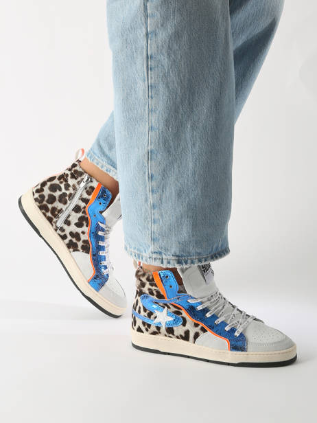 Sneakers Maral Uit Leder Semerdjian Veelkleurig women MARAL675 ander zicht 1