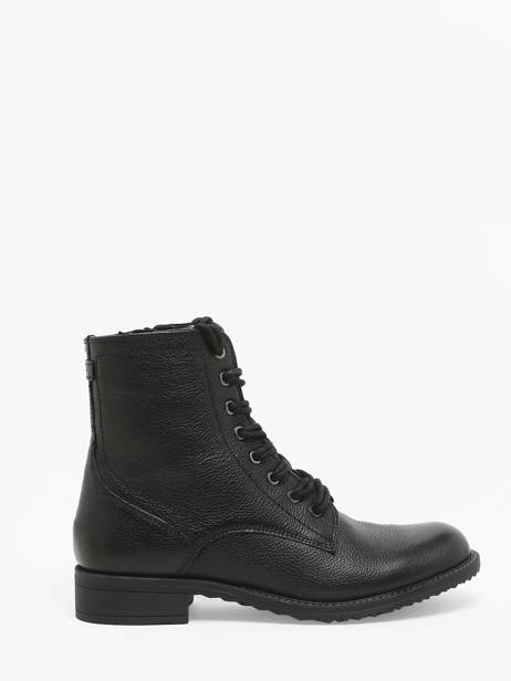Enkellaarsjes Uit Leder Tamaris Zwart women 41