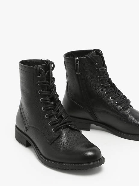 Enkellaarsjes Uit Leder Tamaris Zwart women 41 ander zicht 2