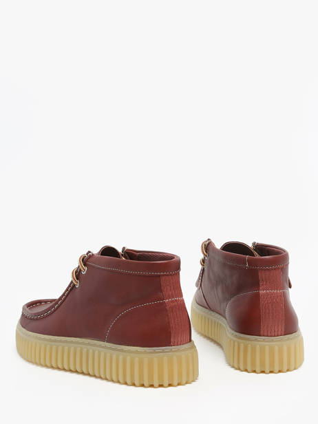 Derby Veterschoenen Torhill Hi Uit Leder Clarks Bruin men 26178267 ander zicht 2