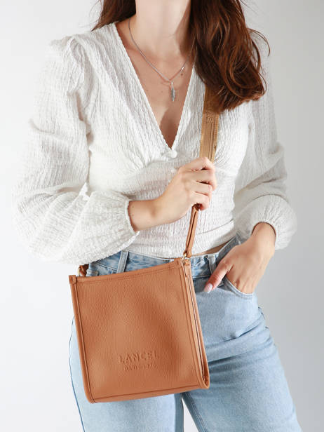 Cross Body Tas Jour Leder Lancel Bruin jour A13172 ander zicht 1