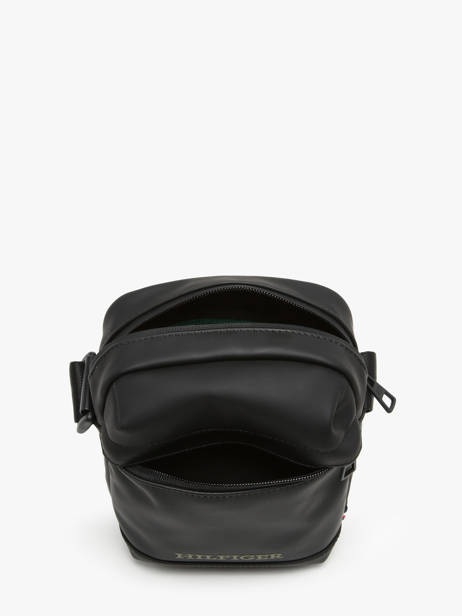 Cross Body Tas Tommy hilfiger Zwart th monotype AM12604 ander zicht 3
