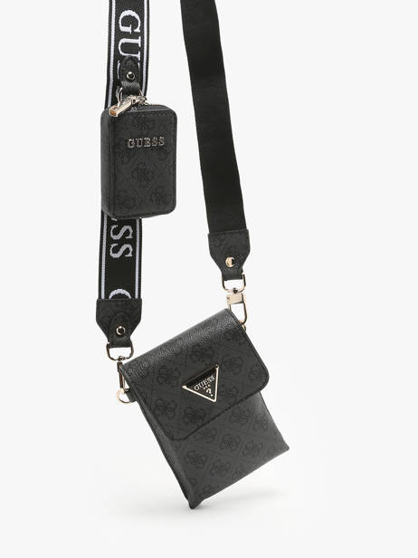 Cross Body Tas Latona Guess Zwart latona SG921181 ander zicht 2