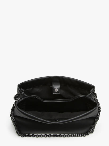Cross Body Tas Micro Mono Gerecycleerd Polyester Calvin klein jeans Zwart micro mono K612227 ander zicht 3
