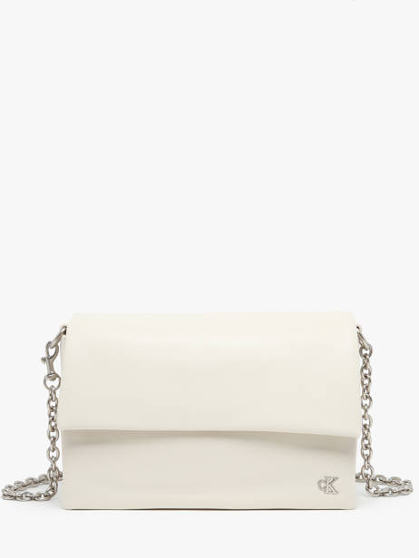 Cross Body Tas Micro Mono Gerecycleerd Polyester Calvin klein jeans Beige micro mono K611947