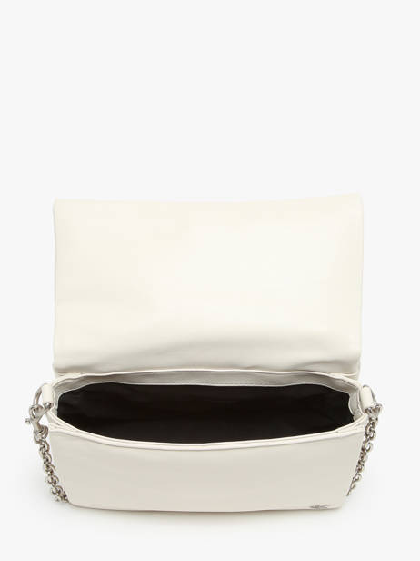 Cross Body Tas Micro Mono Gerecycleerd Polyester Calvin klein jeans Beige micro mono K611947 ander zicht 3