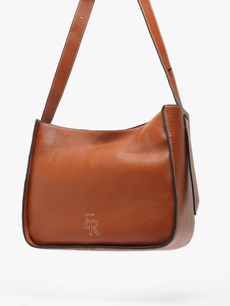 Schoudertas M Foudre Leder Etrier Bruin foudre EFOD087M ander zicht 2