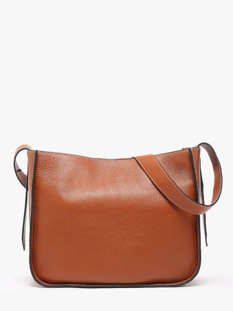 Schoudertas M Foudre Leder Etrier Bruin foudre EFOD087M ander zicht 4