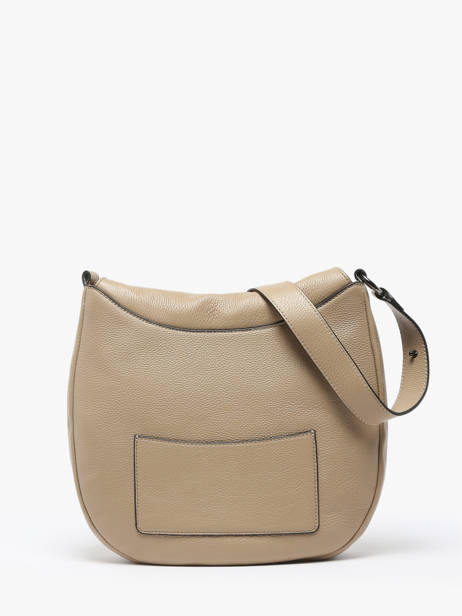 Schoudertas Manege Leder Etrier Beige manege EMAN077L ander zicht 4