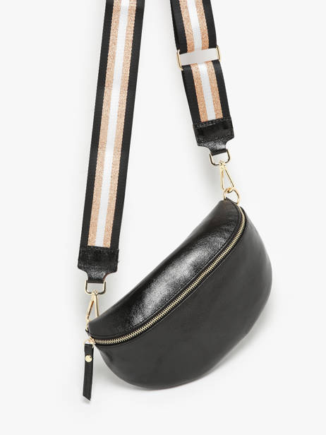 Heuptasje Nine Leder Milano Zwart nine NI24011 ander zicht 2