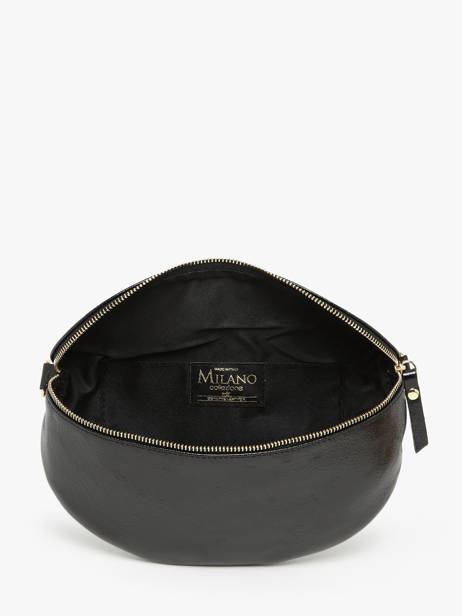 Heuptasje Nine Leder Milano Zwart nine NI24011 ander zicht 3