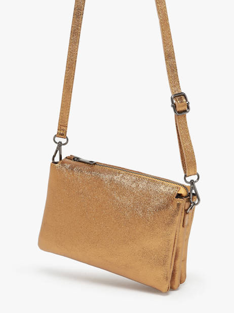 Cross Body Tas Nine Milano Goud nine NI23116 ander zicht 2