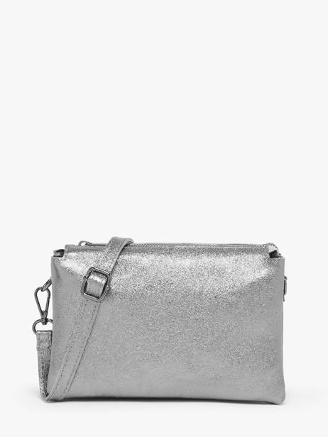 Cross Body Tas Nine Milano Zilver nine NI23116