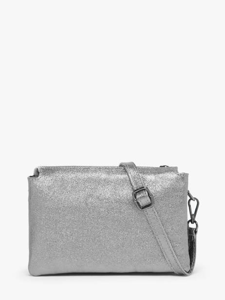 Cross Body Tas Nine Milano Zilver nine NI23116 ander zicht 4