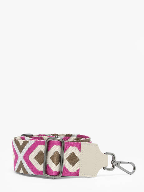 Schouderriem Milano Roze caviar CA2112LO ander zicht 1