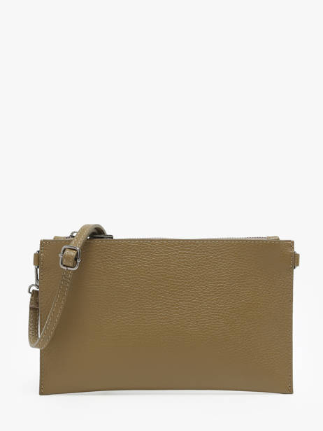 Cross Body Tas Caviar Leder Milano Groen caviar CA240611