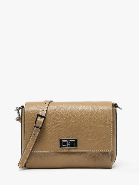 Cross Body Tas Caviar Leder Milano Groen caviar CA24061