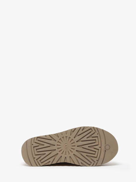 Boots Met Platformzool Classic Mini Dipper Uit Leder Ugg Beige women 1168170 ander zicht 5