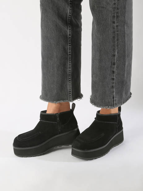 Boots Met Platformzool Cityfunc Ultra Uit Leder Ugg Zwart women 1158193 ander zicht 1