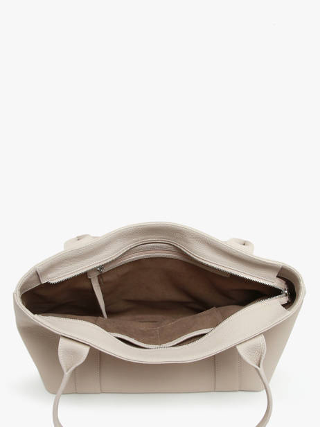 Handtas Delft Leder Nathan baume Beige mondrian 5 ander zicht 3
