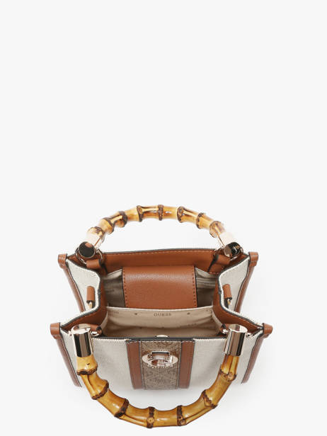 Cross Body Tas Kerima Katoen Guess Veelkleurig kerima AG933777 ander zicht 3