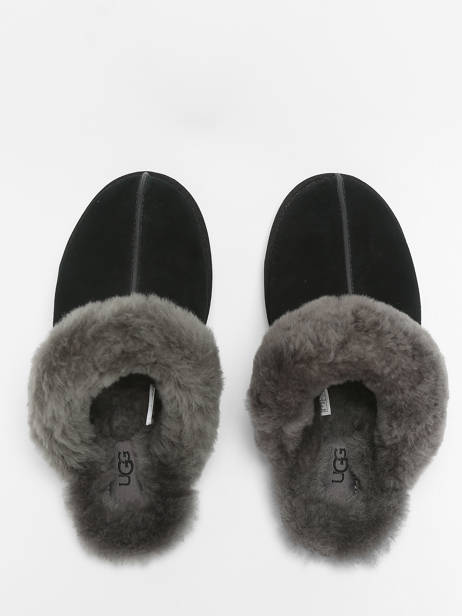 Scuffette Ii Pantoffels Uit Leder Ugg Zwart women 1106872 ander zicht 4