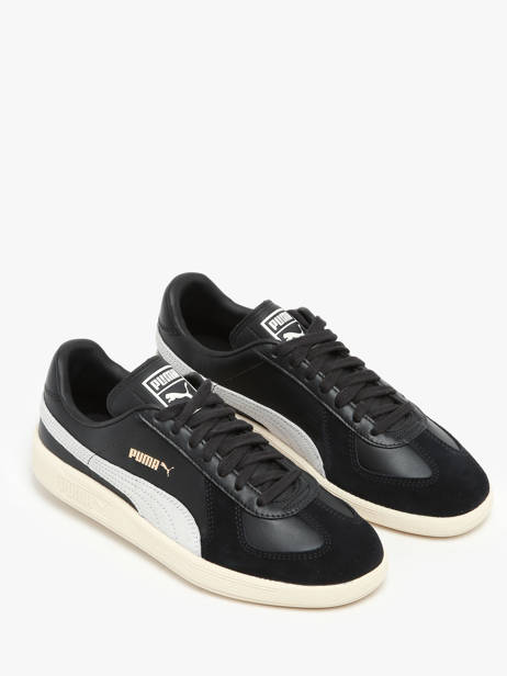 Sneakers Army Trainer Uit Leder Puma Zwart women 38660702 ander zicht 2