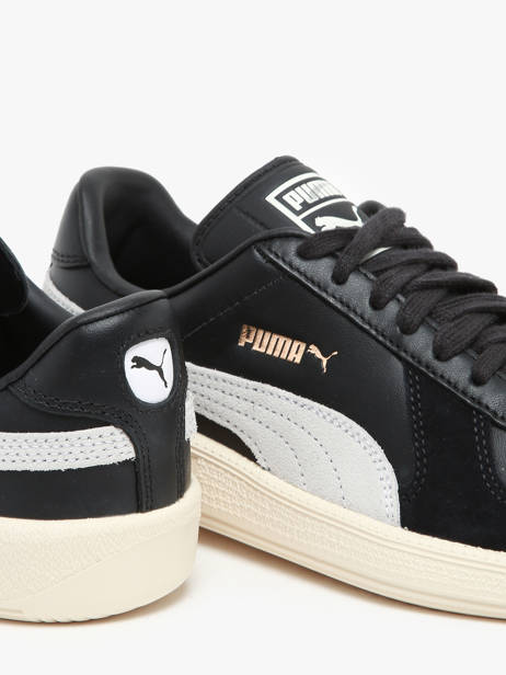 Sneakers Army Trainer Uit Leder Puma Zwart women 38660702 ander zicht 3