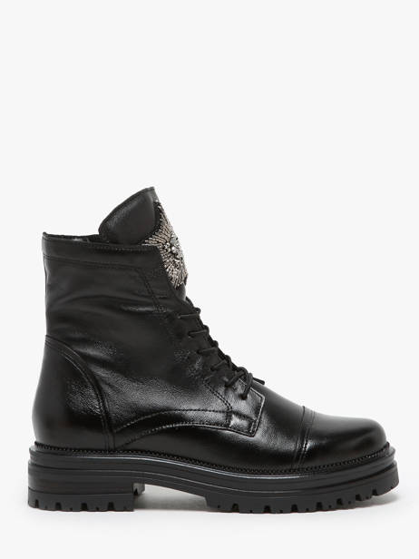 Enkellaarsjes Uit Leder Mjus Zwart women M77277