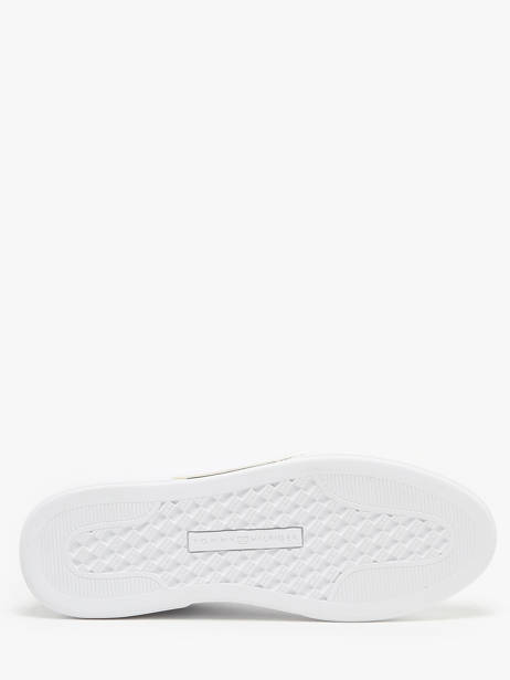 Sneakers Uit Leder Tommy hilfiger Wit women 7998YBS ander zicht 5