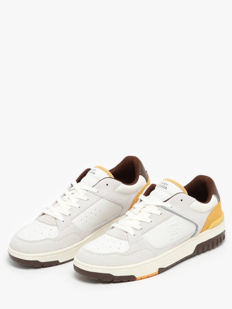 Sneakers Uit Leder Tommy hilfiger Geel men 5215ZE1 ander zicht 1